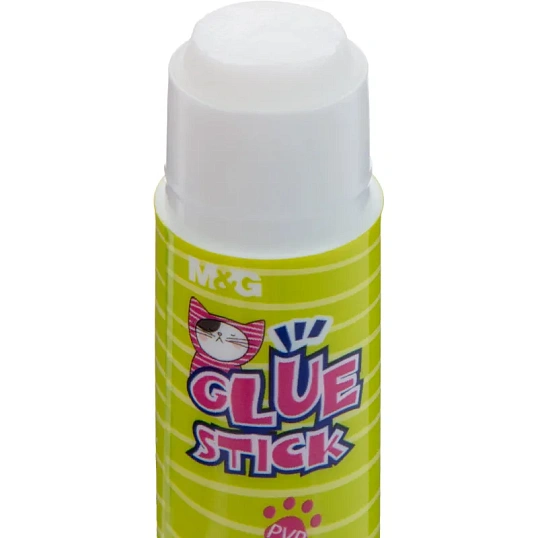 Клей-карандаш M&G So Many Cats, 15 г,PVP, в ассортименте