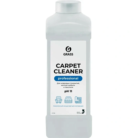 Профхим ковры д/экстрак чистки-пятновывед, щел Grass/Carpet Cleaner,1л