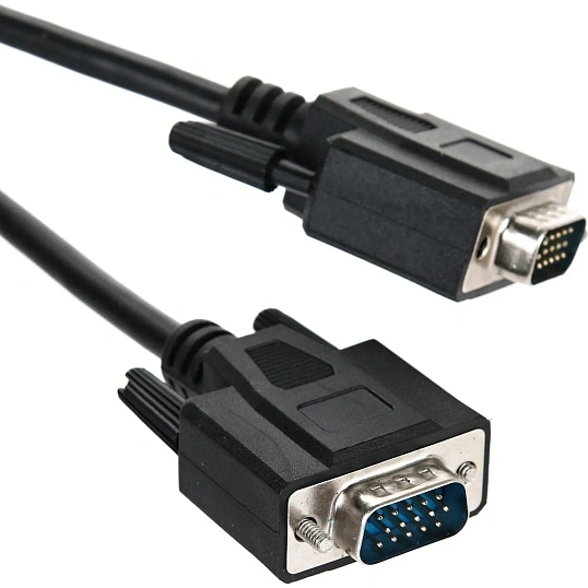 Кабель (соединит.) SVGA (15m/15m) 1,8m 2 фильтра TV-COM (QCG341AD-1.8M)