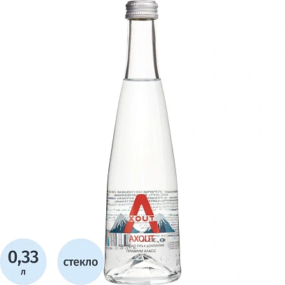 Вода минеральная AXOUT негазированная 0.33 л