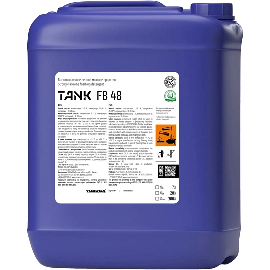 Профхим д/пищ.произв щел моющ пенн  д/печей термокамер Vortex/TANK FB48, 5л