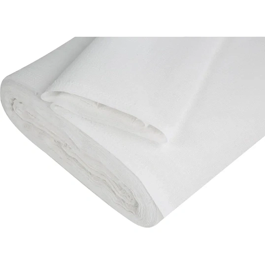 Полотно техническое вафельное отбеленное, рулон 0,45х60м, пл. 145 г/м2_Узб