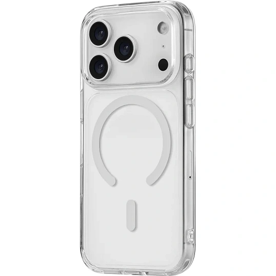 Чехол uBear Real Mag Case,защитный, для iPhone 2025 6,3 Pro, MagSafe