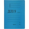 Скоросшиватель картон. Дело 300гр/м2 мелованный 4 цвета, 20 шт/уп