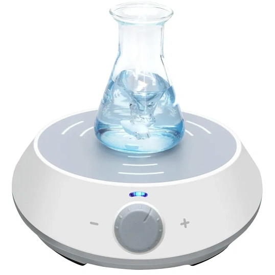 Мешалка магнит. 1,5л, 300-2000 об/мин,кругл.поверхн., max объем