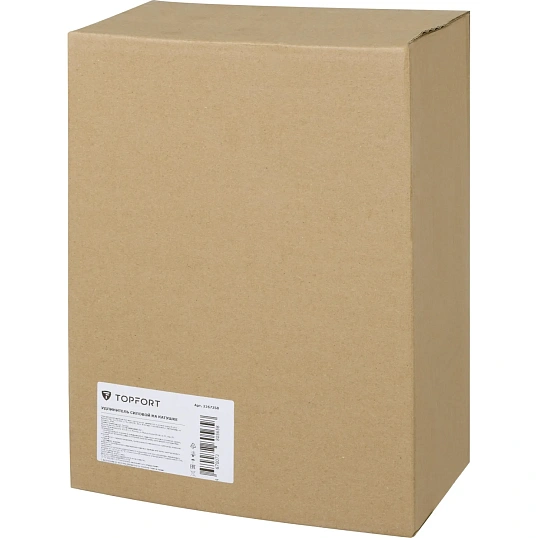 Удлинитель Topfort ПВС 3х1кв.мм, 30м на пласт.катушке, 4 роз. с/з, IP44