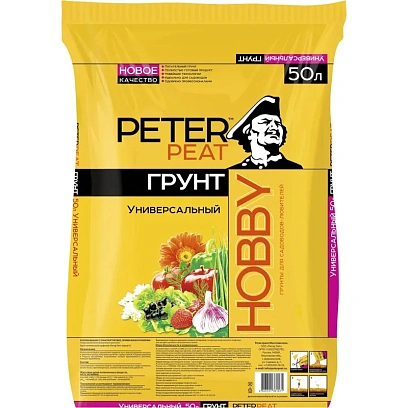 Грунт Универсальный, линия Хобби, 50 л Х-11-50