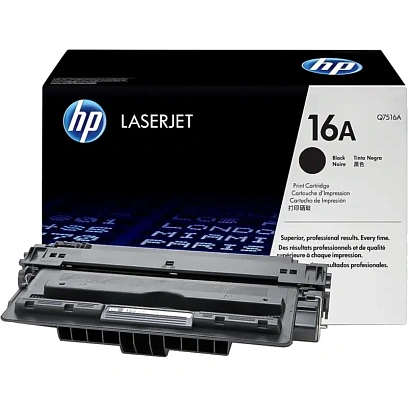 Картридж лазерный HP 16A Q7516A чер. для LJ 5200