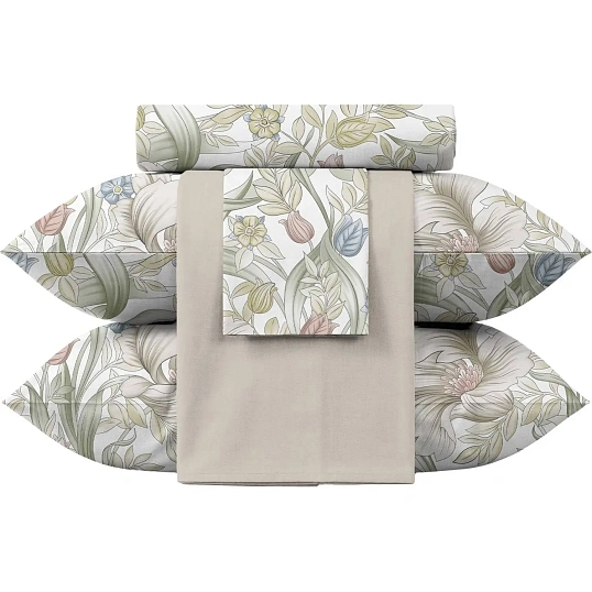 Постельное белье Семейное Сат. прем.(нав.50х70-2шт,70х70-2шт)Blossom,929262