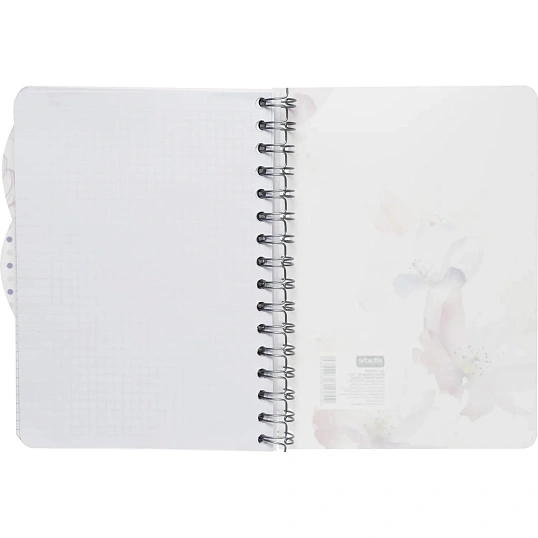 Бизнес-тетрадь А5,140л,кл,сп,пласт Attache Selection Flower Dreams I Choose