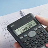 Калькулятор научный Deli E1710SR,240фун,2стр.дисп,10+2разр,162х84,темн.сер