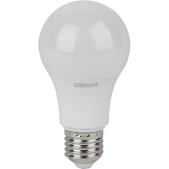 Лампа светодиодная OSRAM LVCLA75 10SW/840 230V E27 (5 шт/уп) 577749