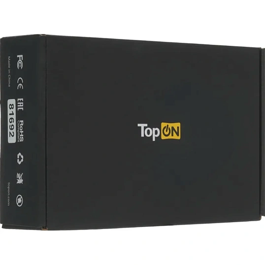 Блок питания TopOn для монитора Acer,Asus, Viewsonic 19V 2.1A 40W черный
