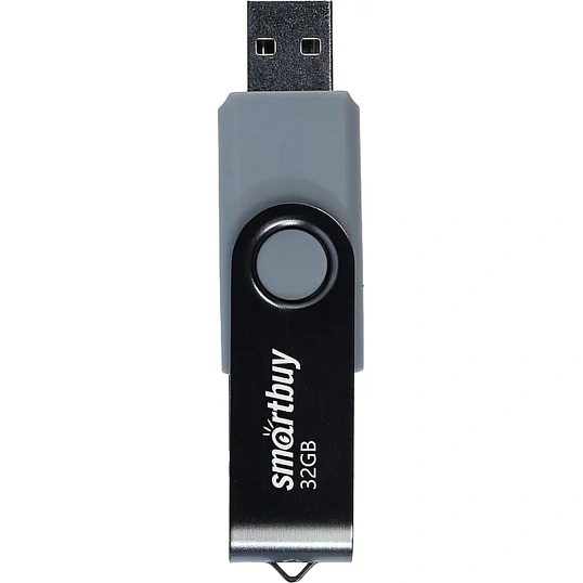 Флеш-память SmartBuy UFD 2.0 032GB Twist Black (SB032GB2TWK)