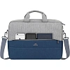 Сумка для ноутбука RIVACASE 7532 grey/dark blue Prater 15.6 / 6