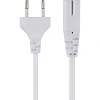 Кабель для аудио-видео IEC-320-C7, 2-pin 3m ,белый, iOpen<ACE023-W-3.0M