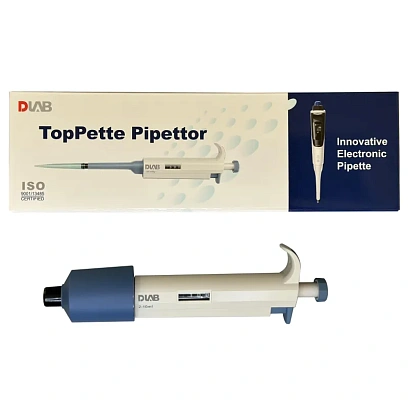 Дозатор лабор. DLAB (DragonLab) перемен. об. 2-10 мл, поверка ФГИС 'Аршин