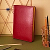 Ежедневник недатированный Attache А5 160л иск.кожа бордов (золотистый срез)