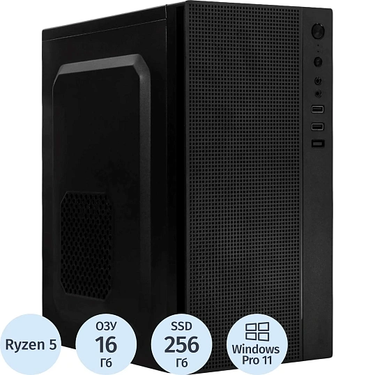 Системный блок Bigtech (11143560)R5 5600G/Gigabyte A520M K V2/16/256/W11P