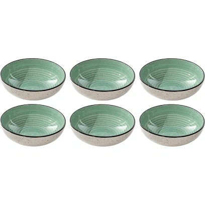 Набор тарелок глуб. 180мм 750мл, БРИЗ ПЕНЕЛОПА, 6 шт., 191-27049-06