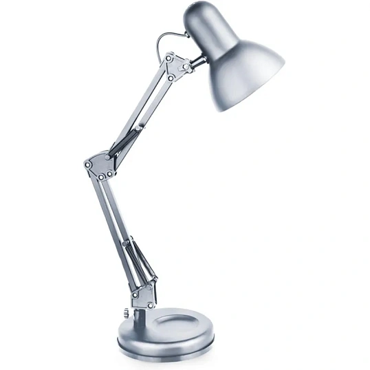 Светильник Camelion KD-313 на подставке E27 серебр