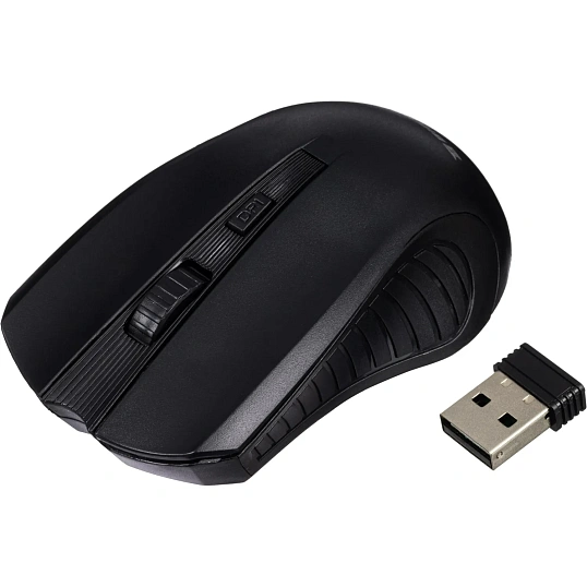 Мышь компьютерная C-WM603/BT-JWM-001 черная, 800-1600DPi 2.4Ггц 115x68x38мм