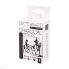 Уголь для рисования пресс SKETCH&ART черн мягк,средн,твердый 3шт/наб 25-001