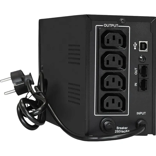 ИБП ExeGate SpecialPro UNB-800.LED 800VA/480W, 4xC13, RJ45/11(EX292774RUS)