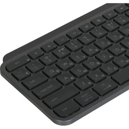 Клавиатура Logitech MX Keys S графит/черн USB,беспров,BT/Radio (920-011600)
