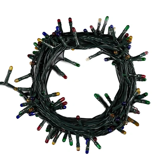Электрогирлянда Нить 5.5 м,IP20,140 ламп, мульти, 8 режимов, 220 В 670999