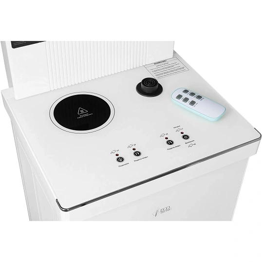 Кулер Ecotronic TB25-LNR white с чайным столиком Тиабар