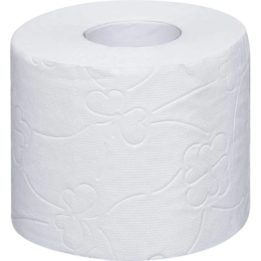 Бумага туалетная Luscan Deluxe 3сл бел 100%цел втул 19,35м 155л 8рул/уп