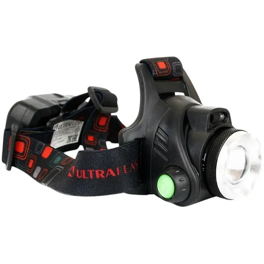 Фонарь налобный Ultraflash E1336 (акк.3,7В,1LED,4В