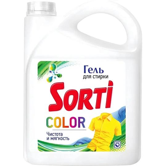 Гель для стирки Sorti Color 4800гр