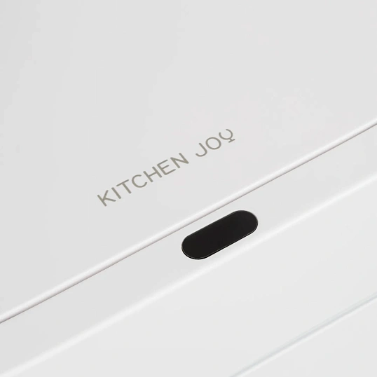 Ведро мусорное Kitchen Joy сенсорное пластиковое белое 12л_KJ-JAH6115