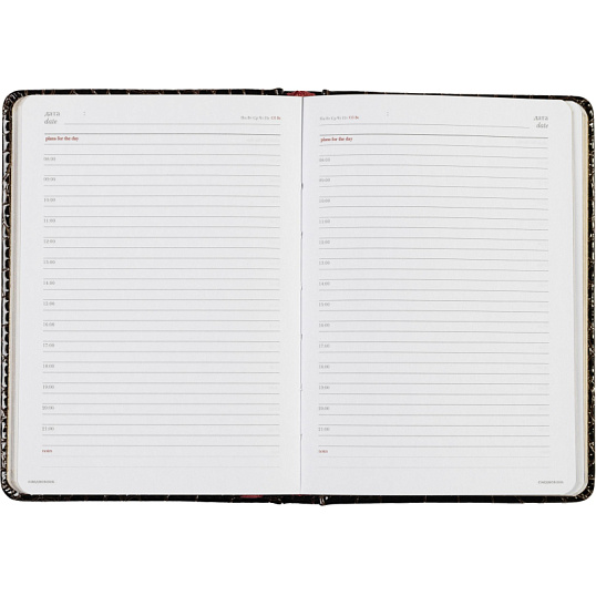 Ежедневник недатированный А6+ Caiman (коричневый)3-498 Д