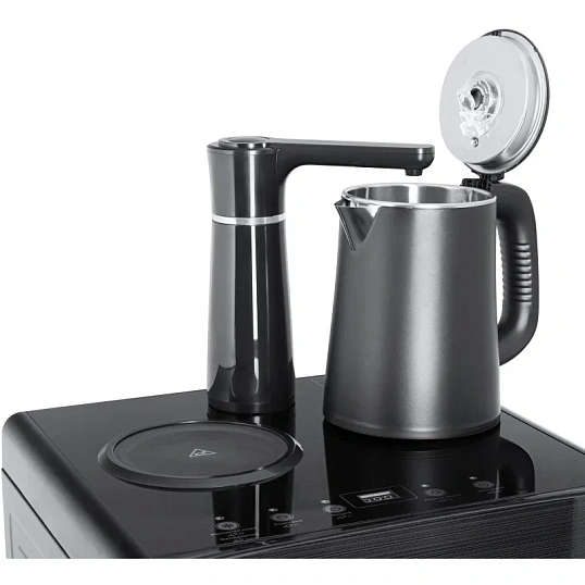 Кулер Ecotronic TB18-LE black с чайным столиком Тиабар