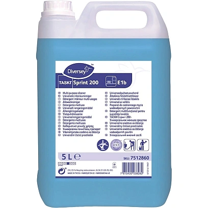 Профхим интерьер д/уборки-поверх спирт+ПАВ Diversey/TASKI Sprint200, 5л_Прк