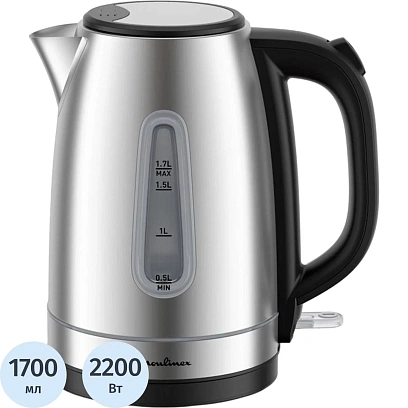 Чайник Moulinex BY2R0DF0,электрический,металл/серебристый