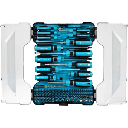 Набор отверток Topfort с битами, головками 112 предметов (5691112)