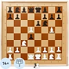 Настольная игра Шахматы демонстрационные магнитные,   01756