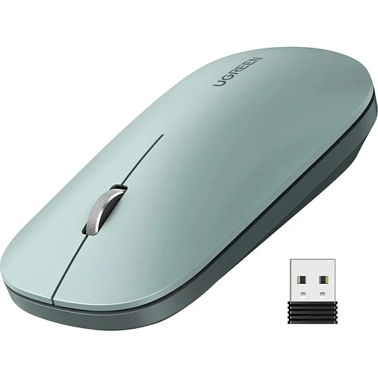 Мышь компьютерная Ugreen MU001 (90374) зеленый WLS