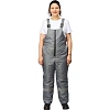 Полукомбинезон рабочий зимний женский з46-ПК серый (р.48-50) 158-164