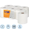 Полотенца бумажные д/дисп SoffiPRO Эконом+ 1сл ЦВ бел 280м 6рул/уп_10901548
