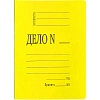 Скоросшиватель картон. Дело 300гр/м2 мелованный 4 цвета, 20 шт/уп