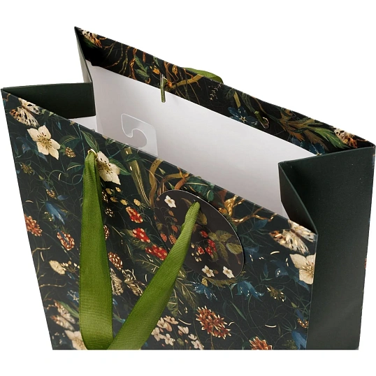 Пакет для подарков PREMIUM FLORA.ЛЕСНЫЕ ЯГОДЫ, L, 26x32.4x13 см,2-852/07