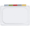 Крышка для гастроемкости Restola полипроп 176х162 1/6, прозрачн, 422102201