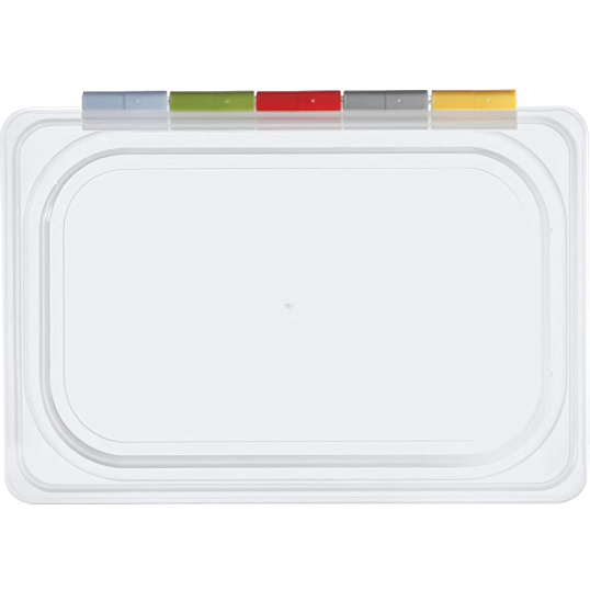 Крышка для гастроемкости Restola полипроп 176х162 1/6, прозрачн, 422102201