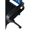 Кресло БР Комус Мебель EChair-396 сетка/ткань,синий/черный,пластик