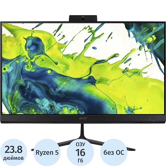 Моноблок Acer Aspire C24-2(DQ.BPRCD.003)23.8/FHD/R5 7430u/16/512/KBM/Esh